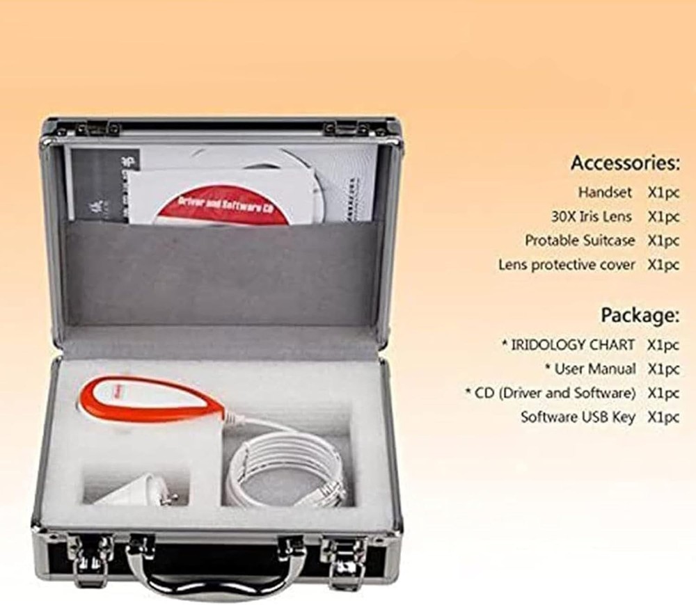 Iridology Camera Iriscope Iris Analyzer Iridology Camera with English Software