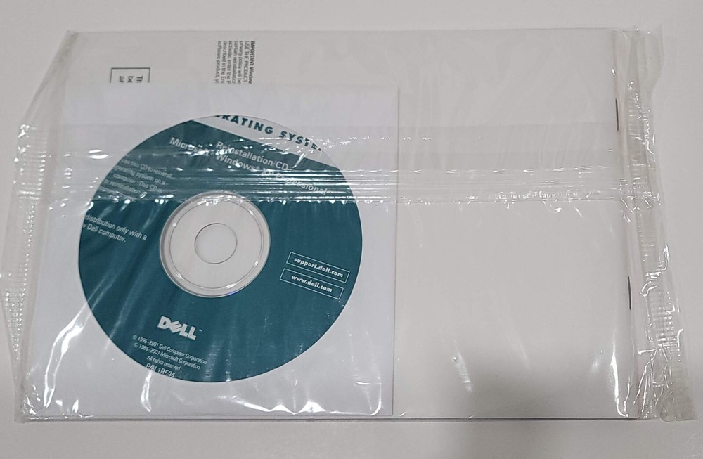 Dell reinstallation CD Microsoft Windows XP Professional New Sealed