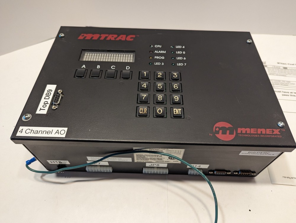 Menex MTRAC Controller P/N 13493