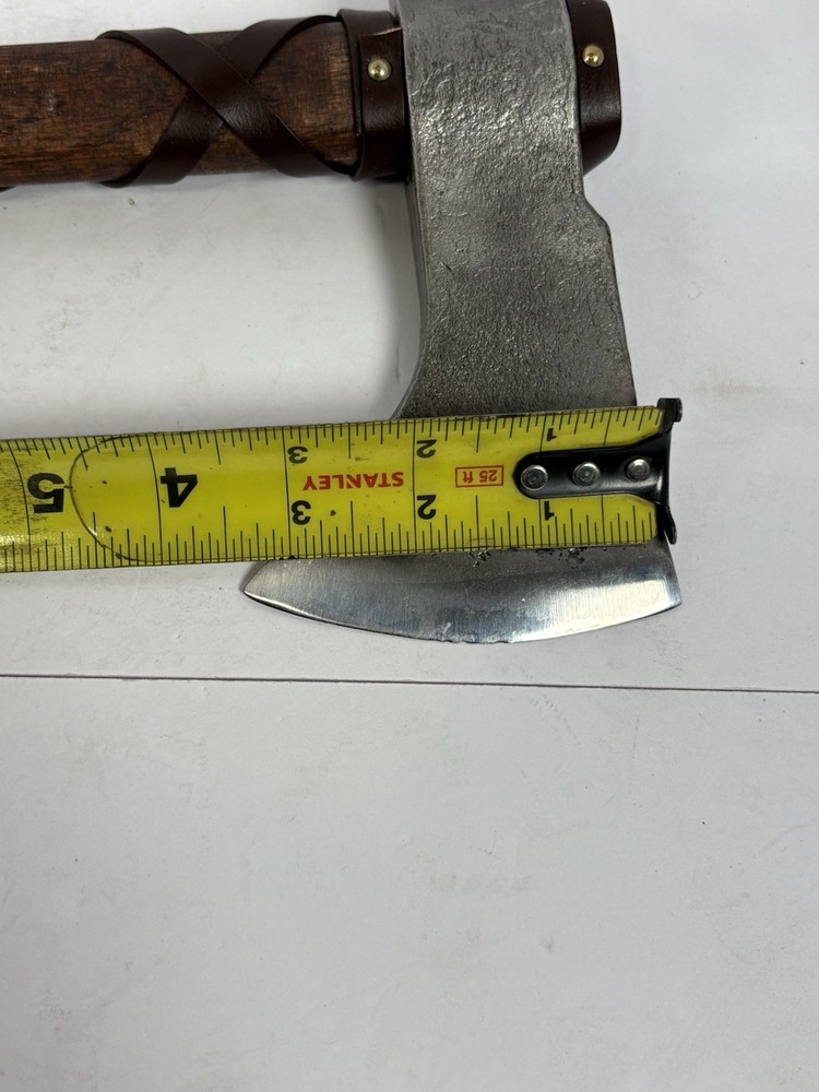 NedFoss 16 inch Viking Tomahawk Axe Sharp Bearded Axe Handle Loose
