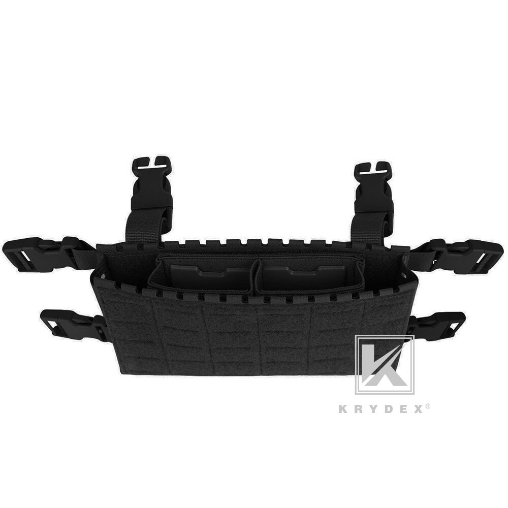 KRYDEX Double 556 223 Magazine Pouch Insert Kangaroo KYDEX Insert Black