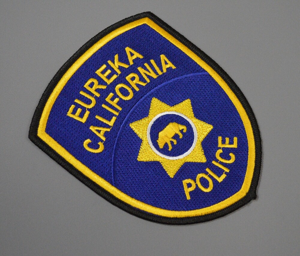 Eureka California Police 2012 version Patch ++ Humboldt County CA