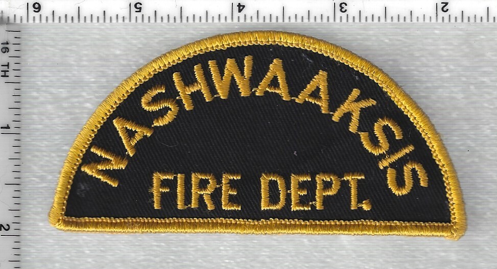 Nashwaaksis Fire Department  (New Brunswick, Canada)  Shoulder patch (pre 1973)