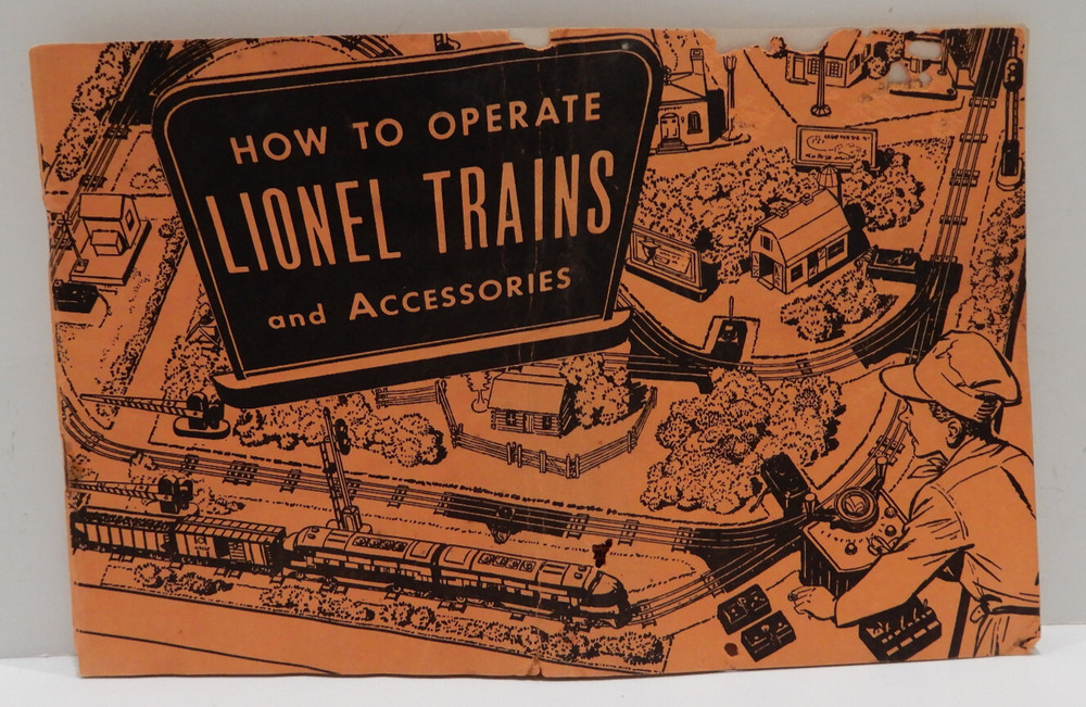 Vintage 1953 How to Operate Lionel Trains and Accessories