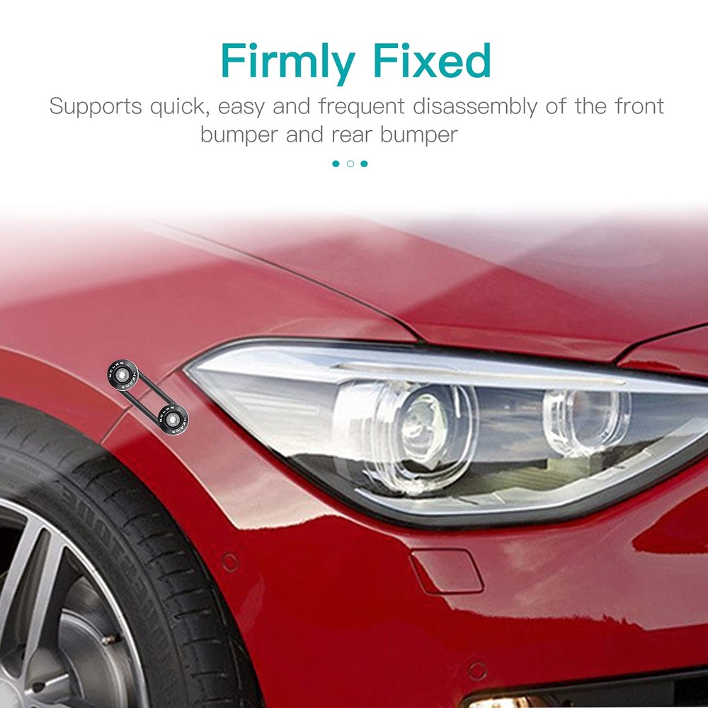 Bumper Quick Release, Mellbree JDM Release Holders One Size, Black