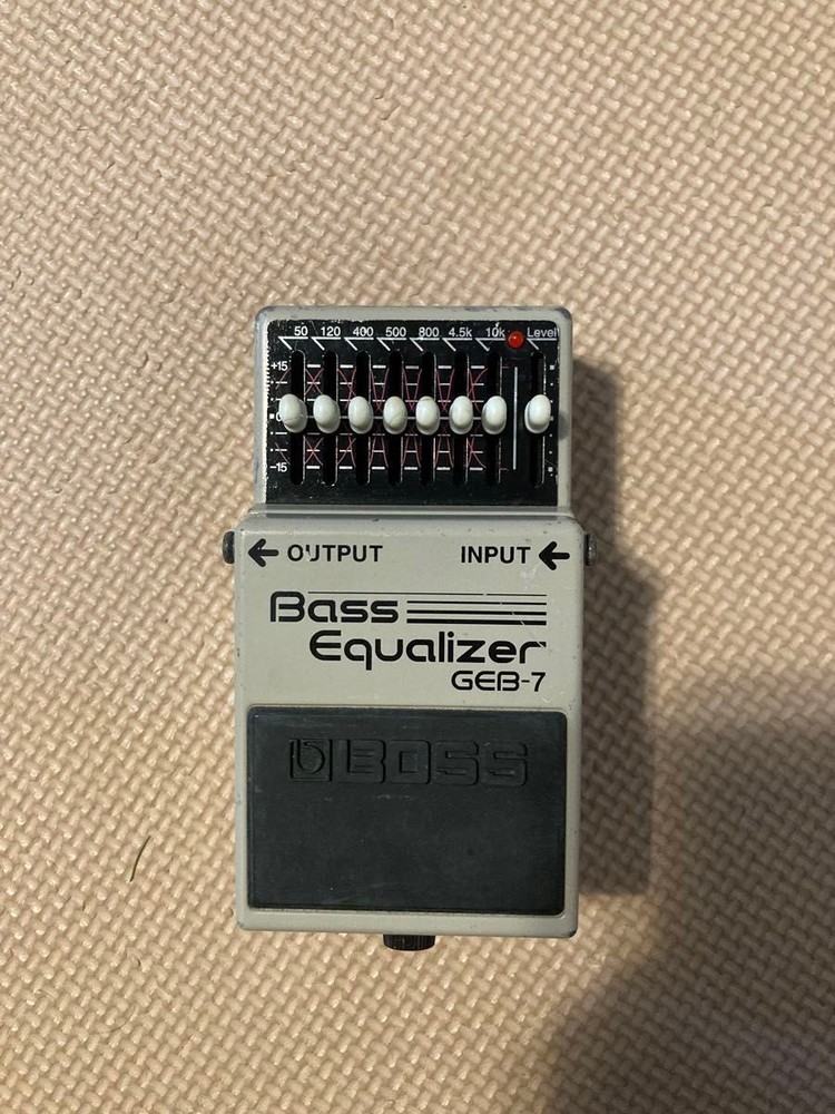 BOSS GEB-7 Bass Equalizer Bass Equalizer