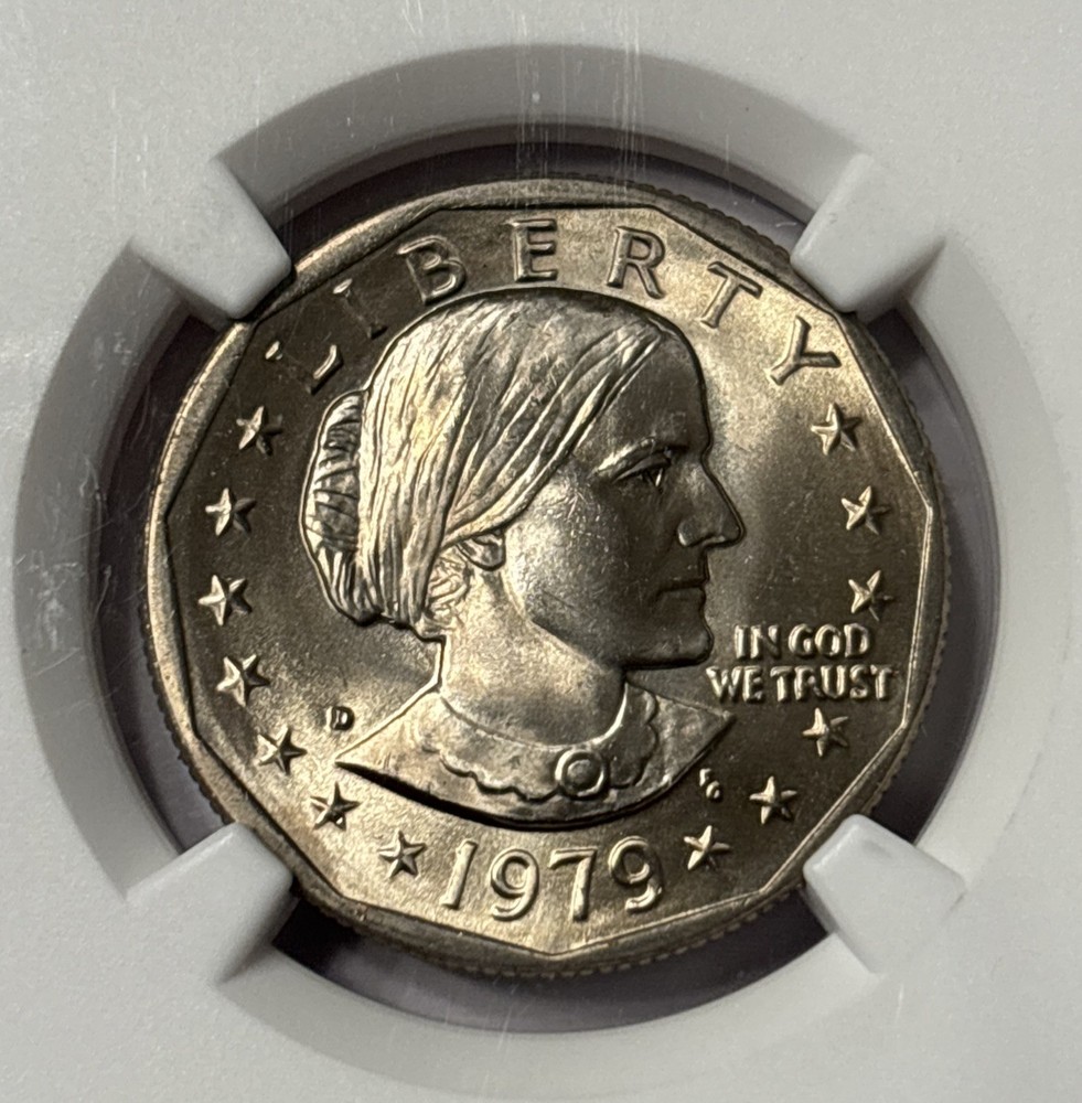 1979-D Susan B Anthony Dollar NGC MS66