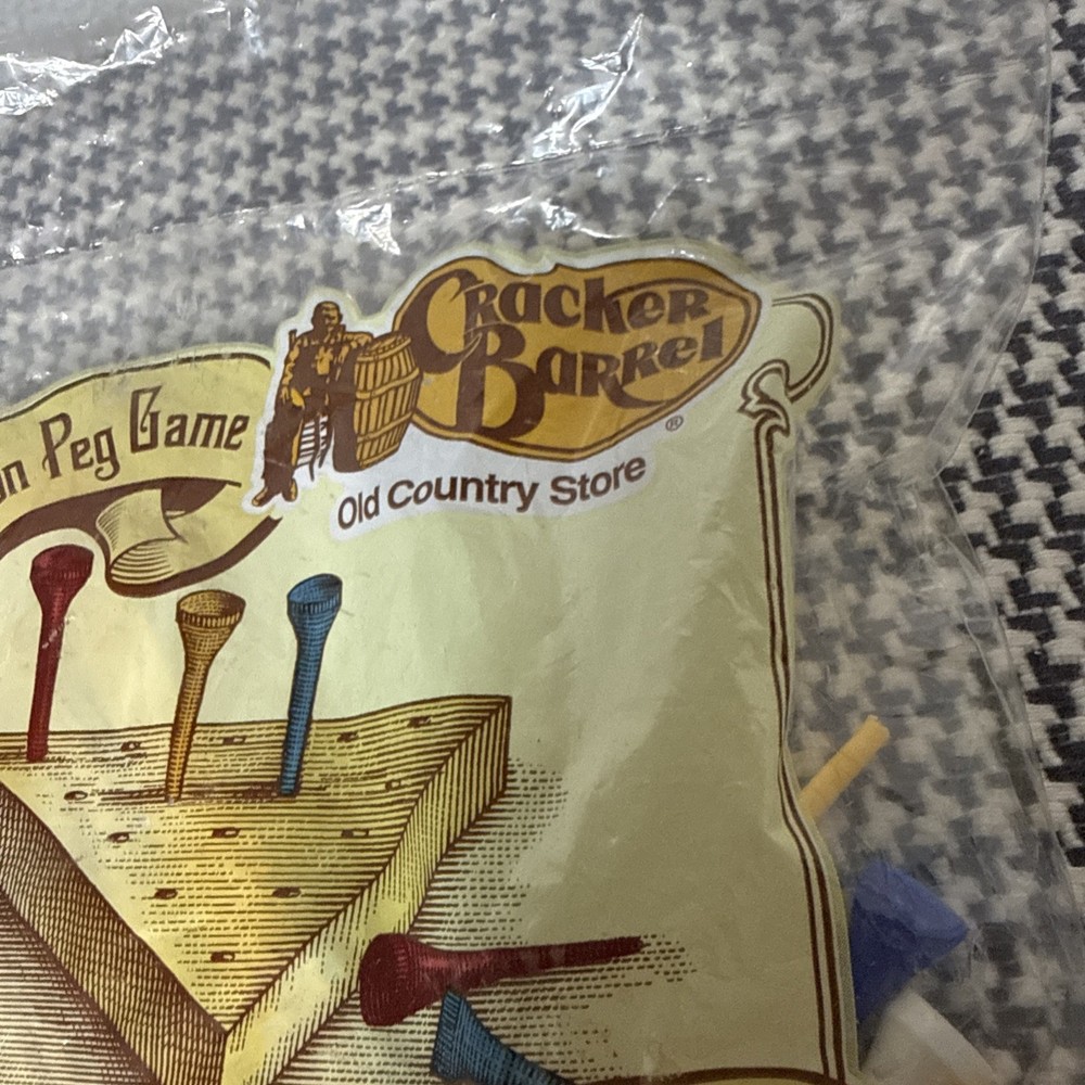 New Sealed Cracker Barrel Old Fashion Peg Game