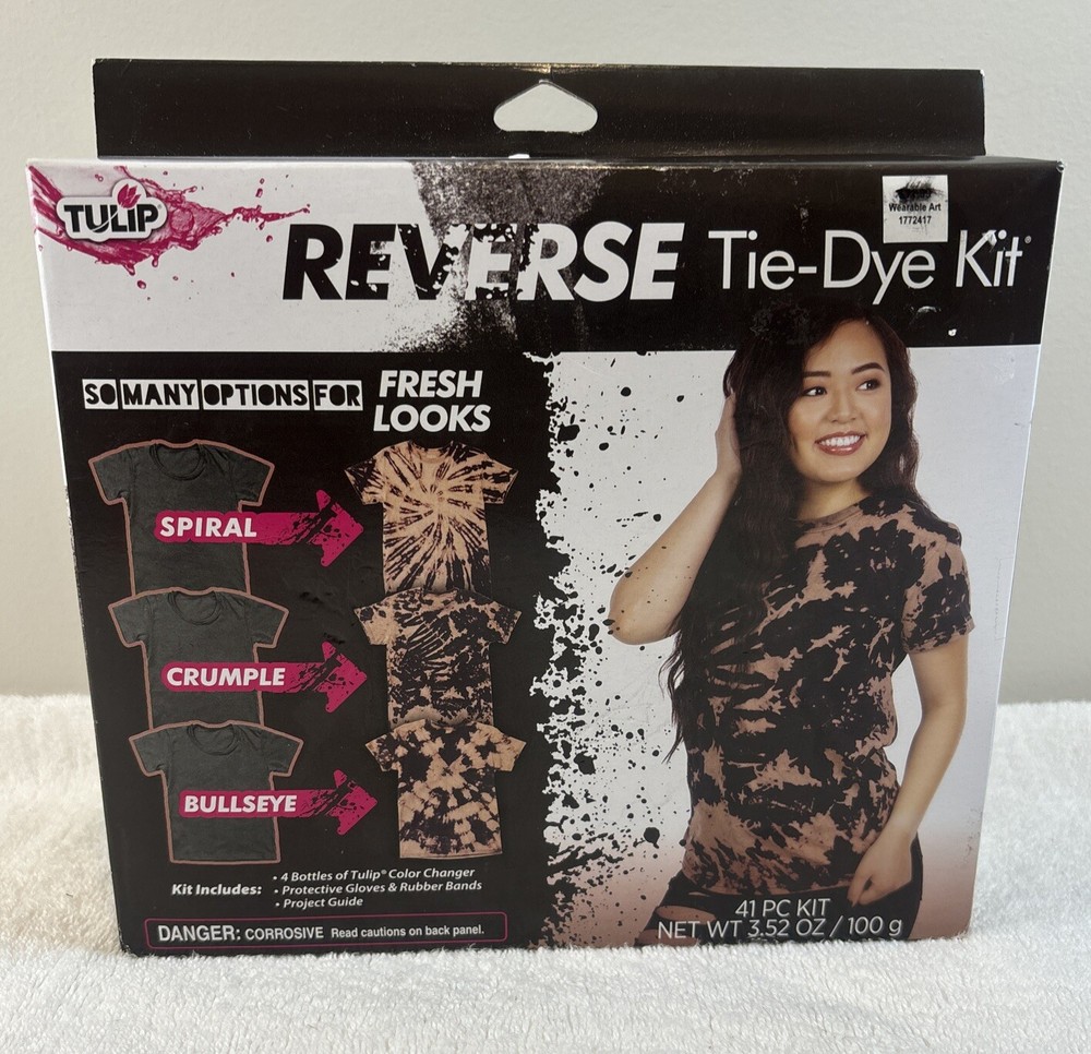 Tulip One-Step Tie-Dye Kit Reverse Tie Dye