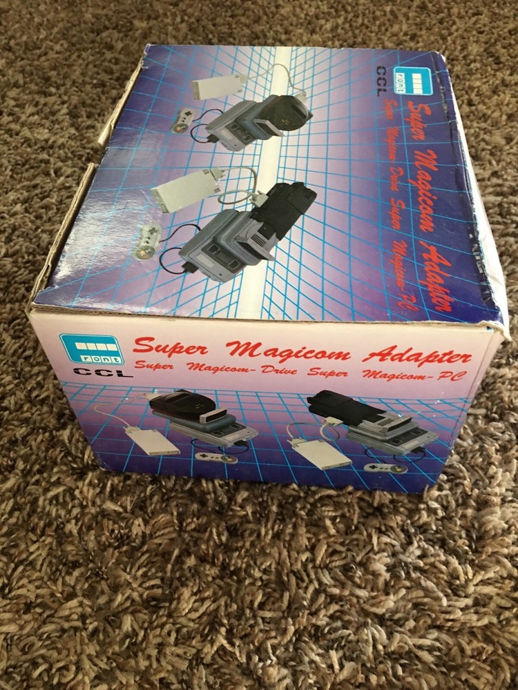 Super Magicom Adapter For Famicom / Rare!