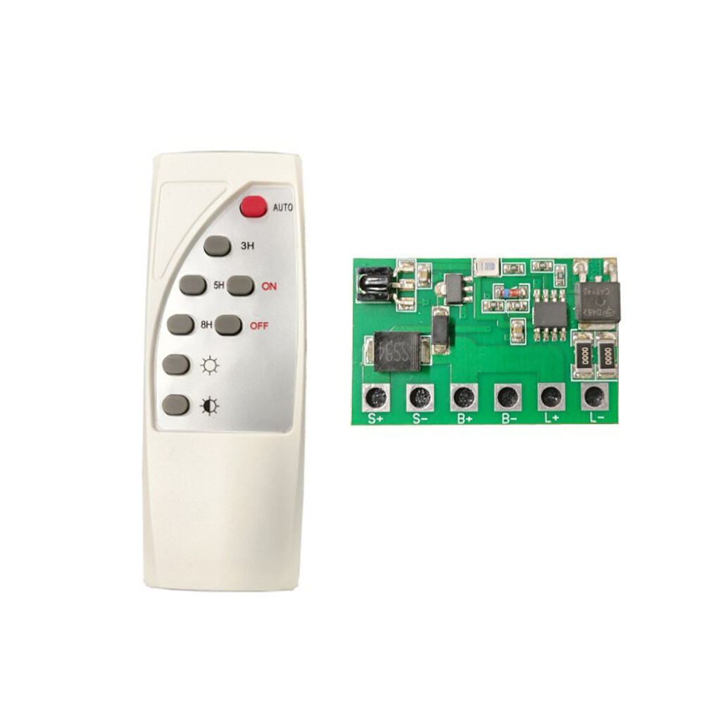 Street Road Light Circuit Board Solar Light Driver Control Board Remote Timer