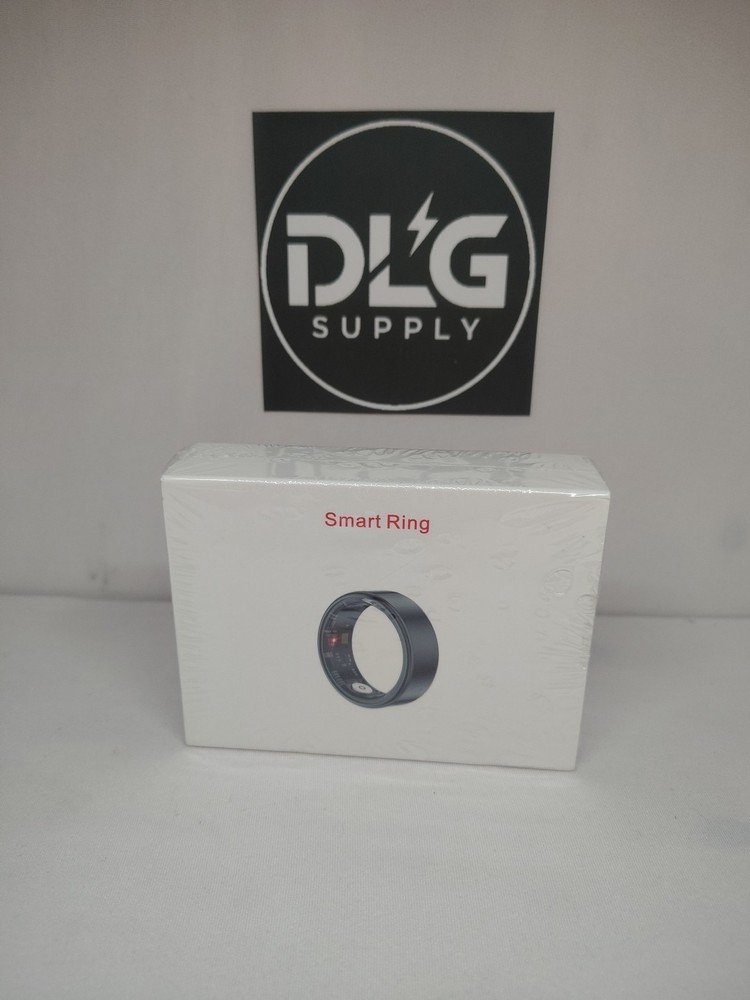 J Ring Smart Ring Size 8 Silver Fitness Tracking Ring