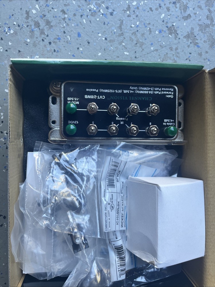 Channel Vision Multimedia Cable Amplifier C-0333