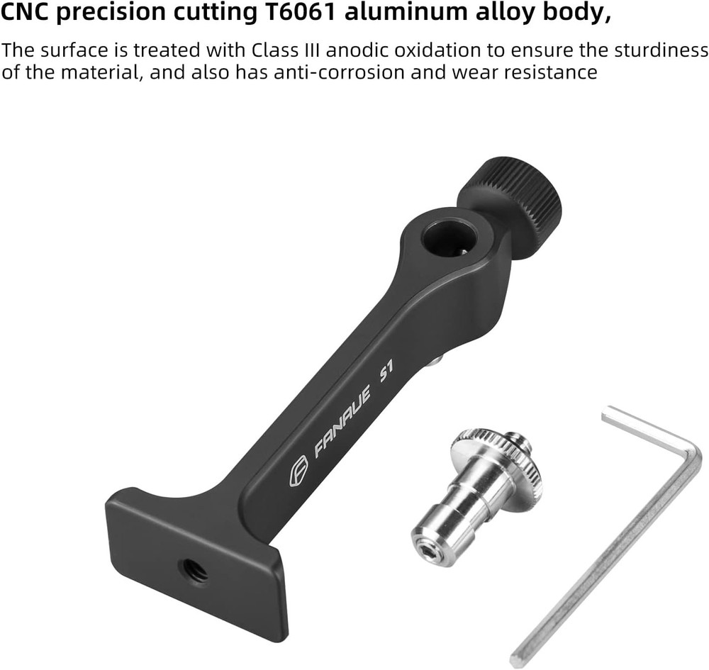 Aluminum Binocular Tripod Adapter with Quick-Release & Universal Compatibility