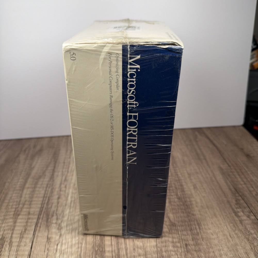 Microsoft Fortran Optimizing Compiler 5.0 - 1989 Vintage SEALED