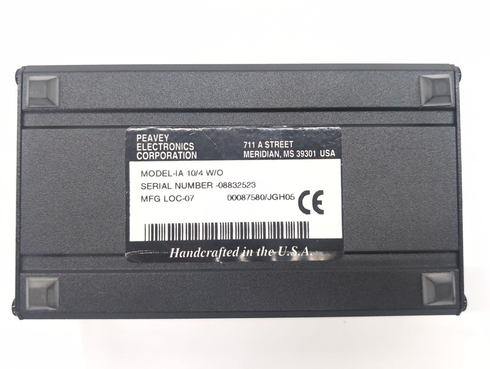 Vintage Peavey IA 10/4 Interface Amplifier XLR Phono RCA Adapter