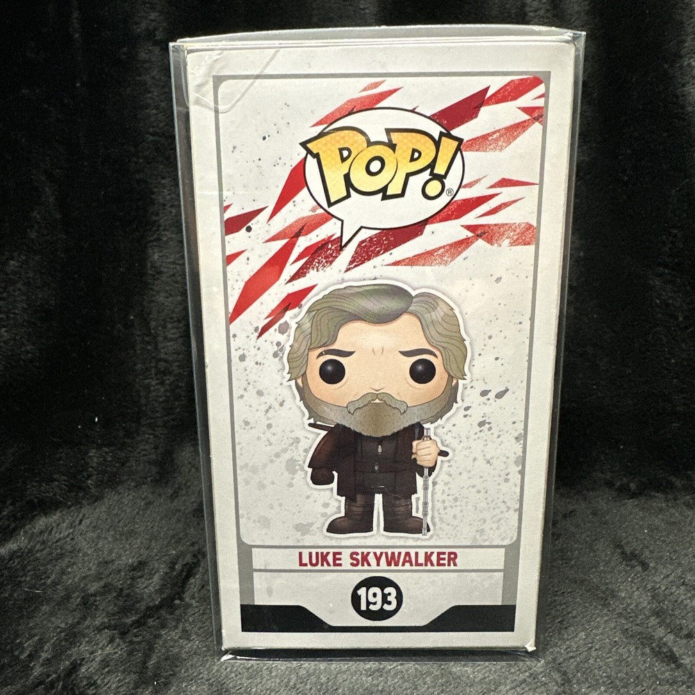 Funko Pop! STAR WARS: Luke Skywalker #193. With PROTECTOR!!!