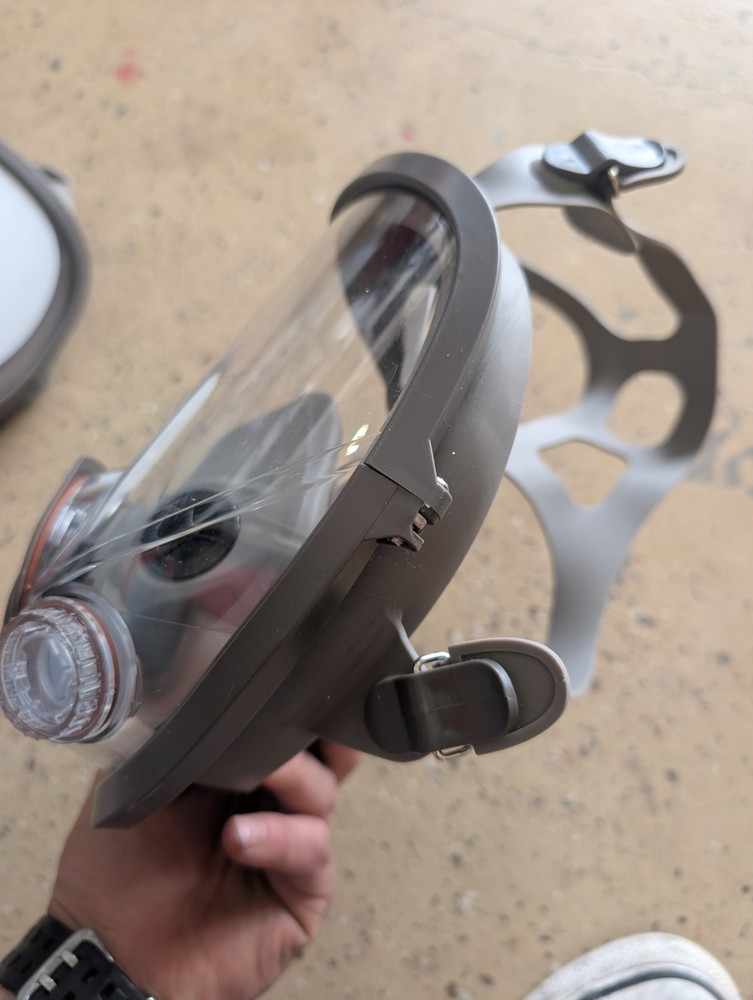 2 Full Face Respirators,