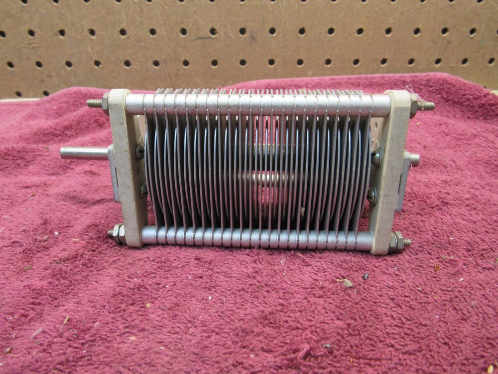 Vintage Johnson Air Variable Capacitor HAM Amplifier/Tuner 20-500 pf +/-