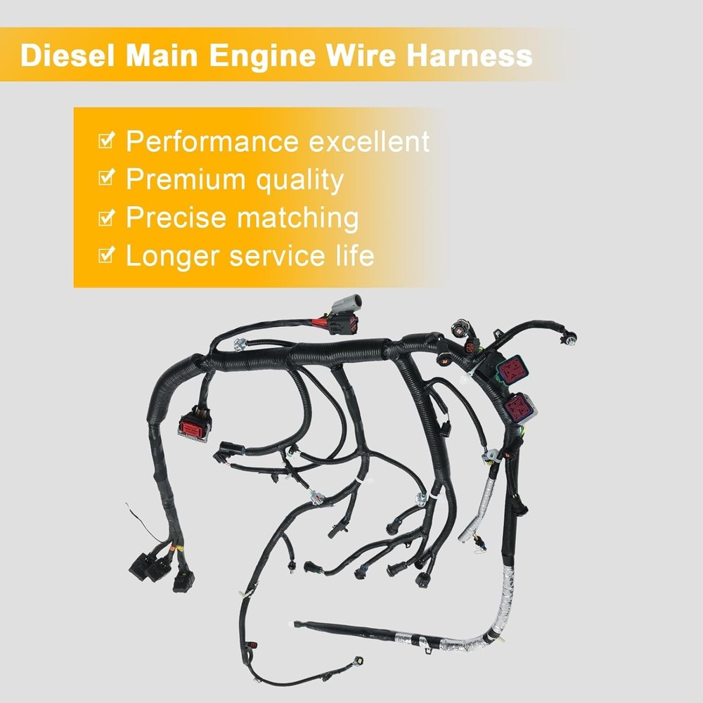 6C2Z12B637UA Diesel Main Engine Wire Harness For 06-07 Ford E150 E250 E350 E450
