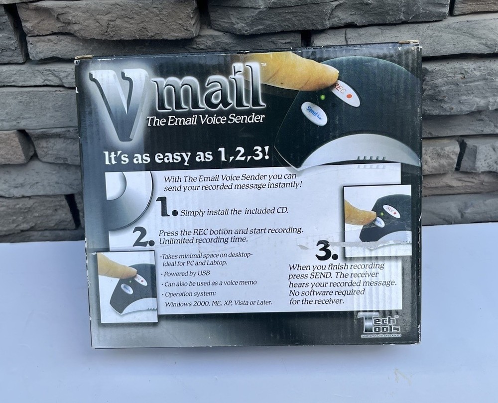 Vmail Email Voice Sender For Business Office Telecom System NEW