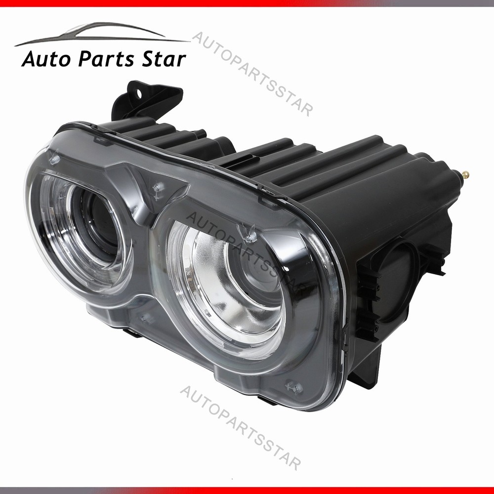 Driver/Left Side Headlight For Dodge Challenger 2015 2016 2017 2018 Halogen LED