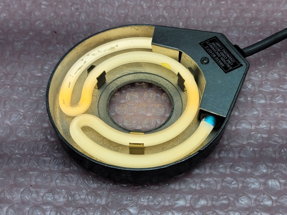 Leeds Microscope Power Supply w/ Ring Light attachment