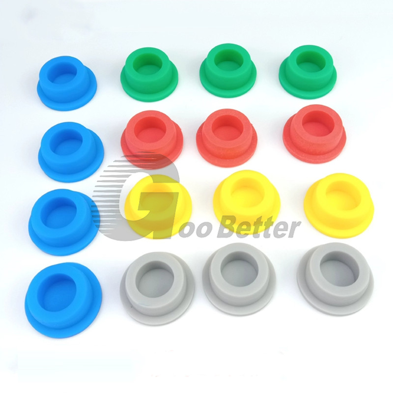 Multicolour Round Plug Silicone Rubber Pipe Seal Hole Plug End Cap Plug 13~48mm