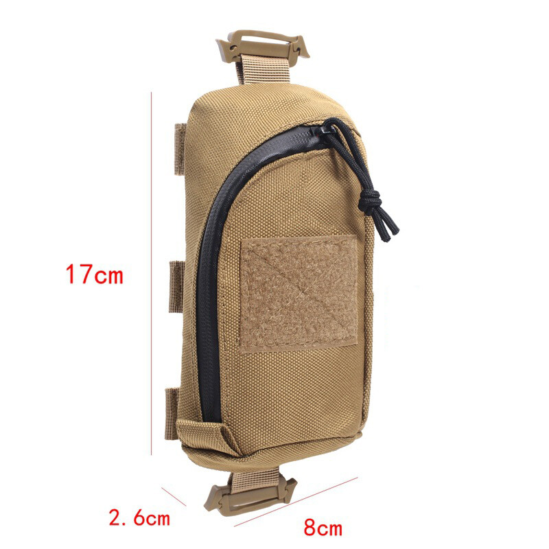 Backpack Shoulder Strap Pouch Tactical Molle Pack EDC Tool Pouch Outdoor Hunting