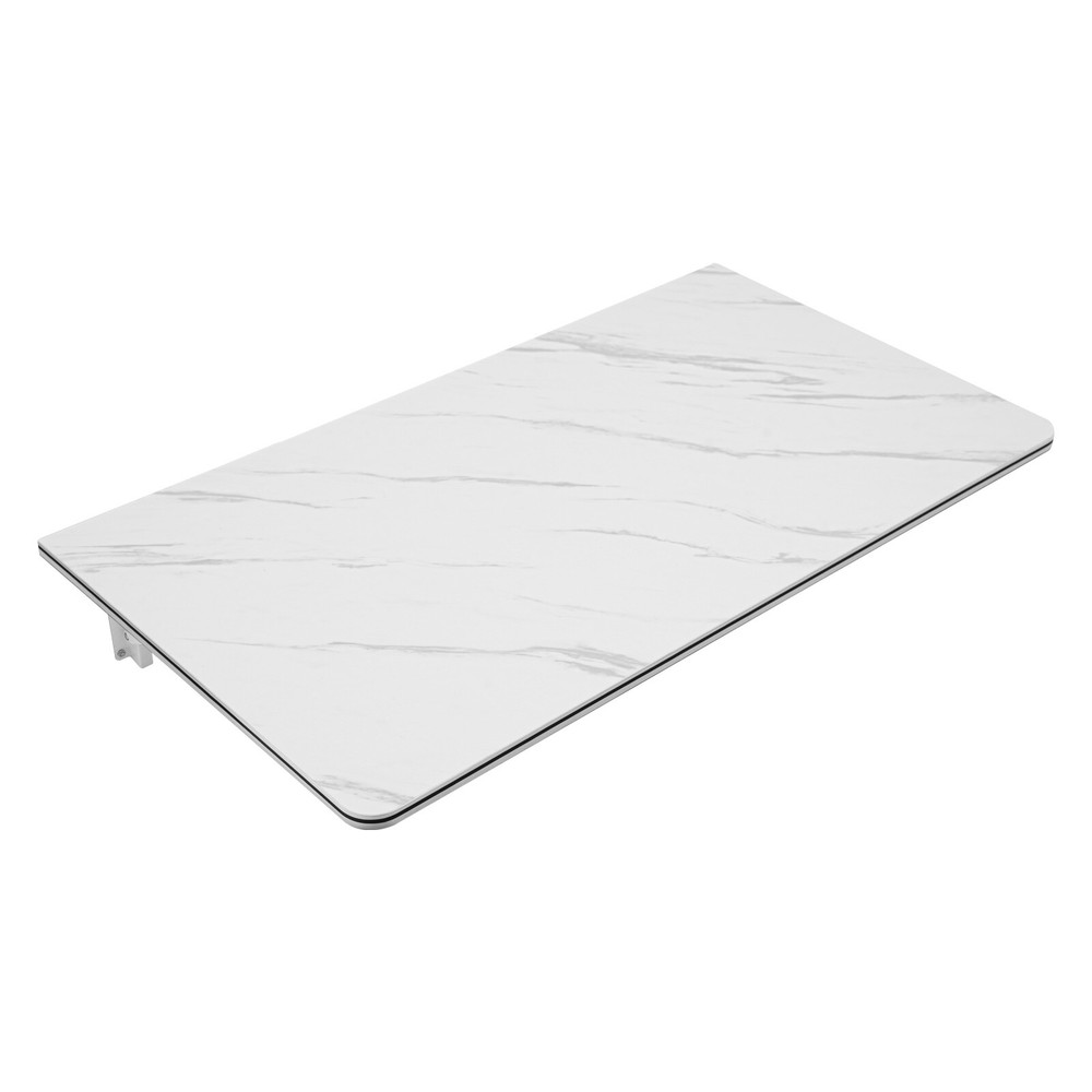 Folding Computer Desk Home Office Study Wall Mount Laptop Table Space Saving