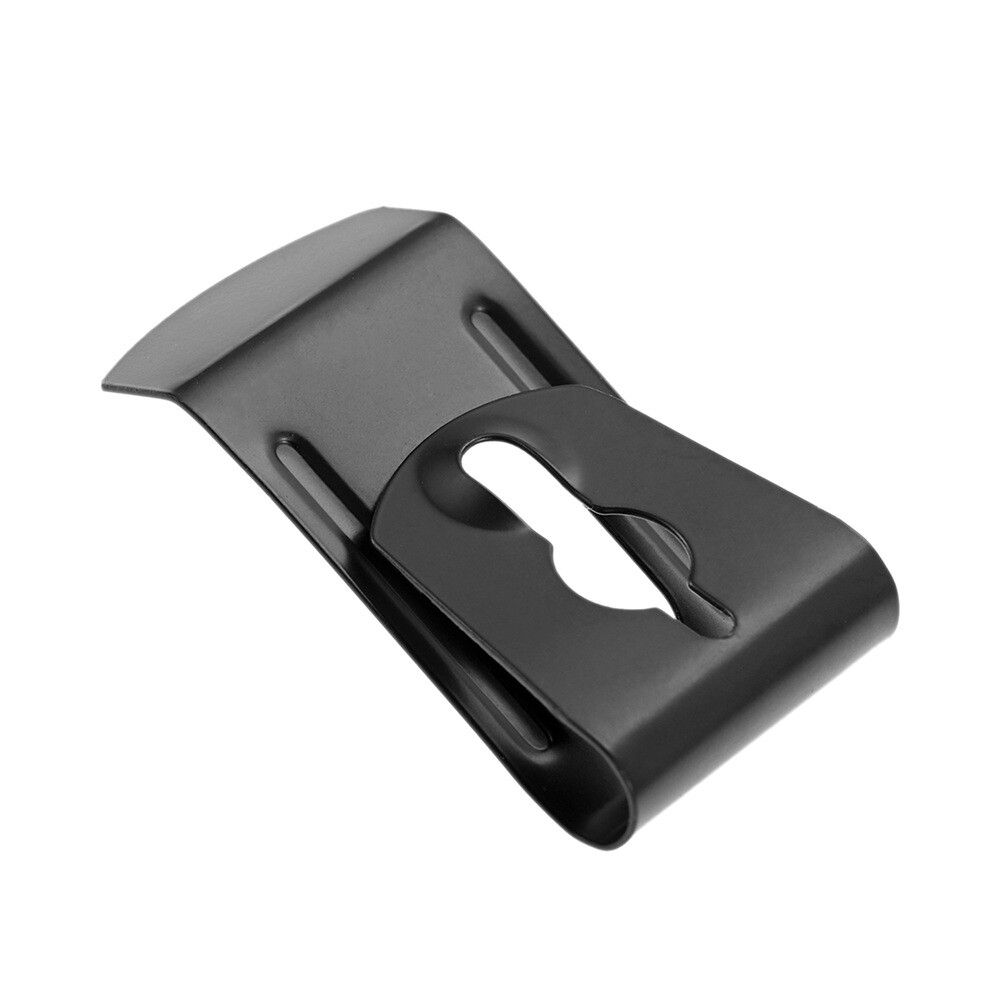 5Pcs 34*18mm Black Holster Sheath Belt Clip Clasp Spring Buckle Hook Practical