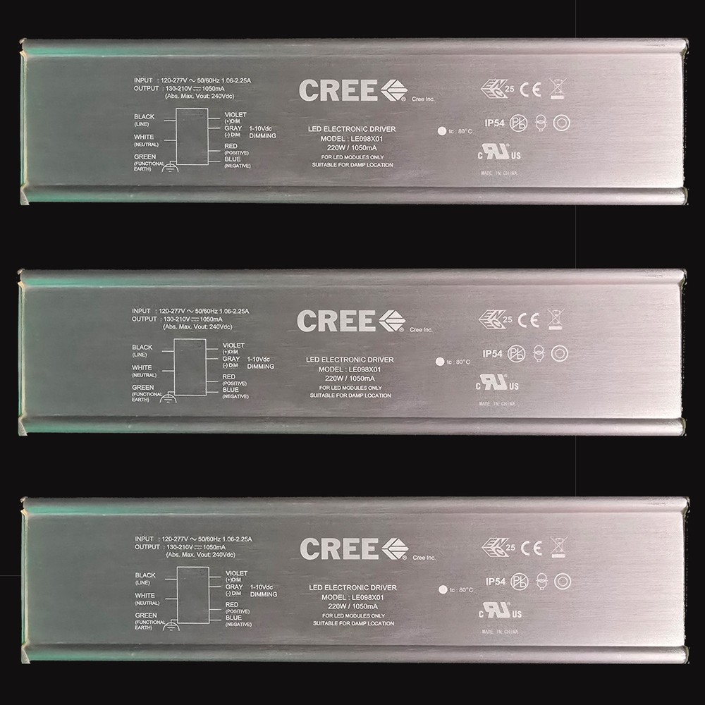 ⚡️3 Pk⚡️LE098X01 Cree Replacement LED Driver