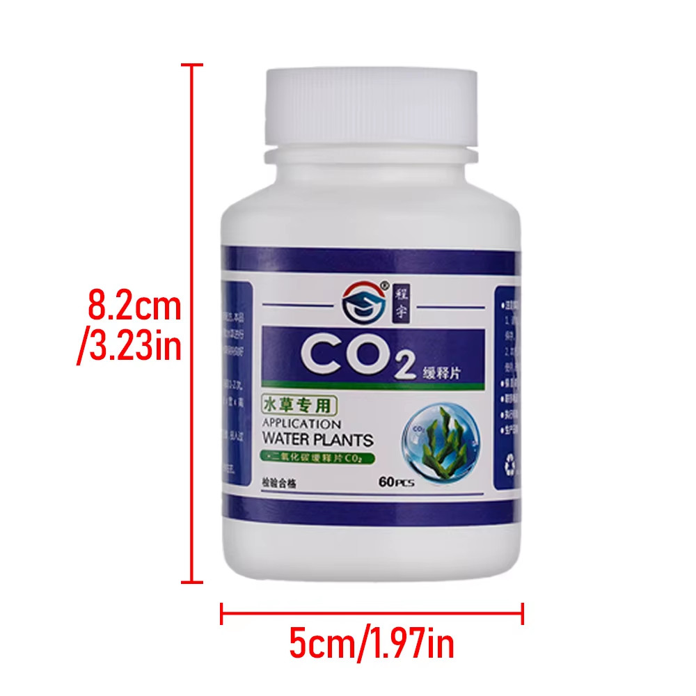 CO2 Tablet Carbon Dioxide Diffuser for Water Plant Aquatic Leaf Float Grass Fish