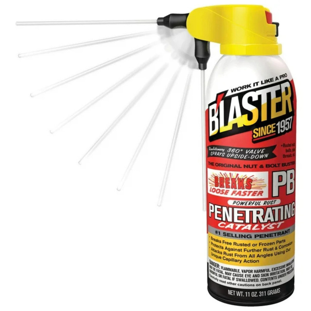 2 pk PB Blaster 16PBDS Penetrant Rust Remover, Machine & Tool Lubricants, 11oz