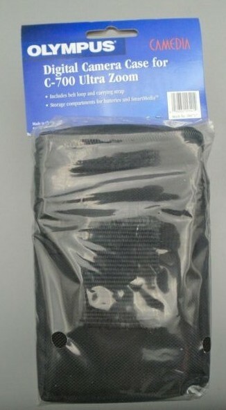 Olympus SP Series Accessory Kit Case Mini-Tripod & 4 AA Rechargeable Battery Set