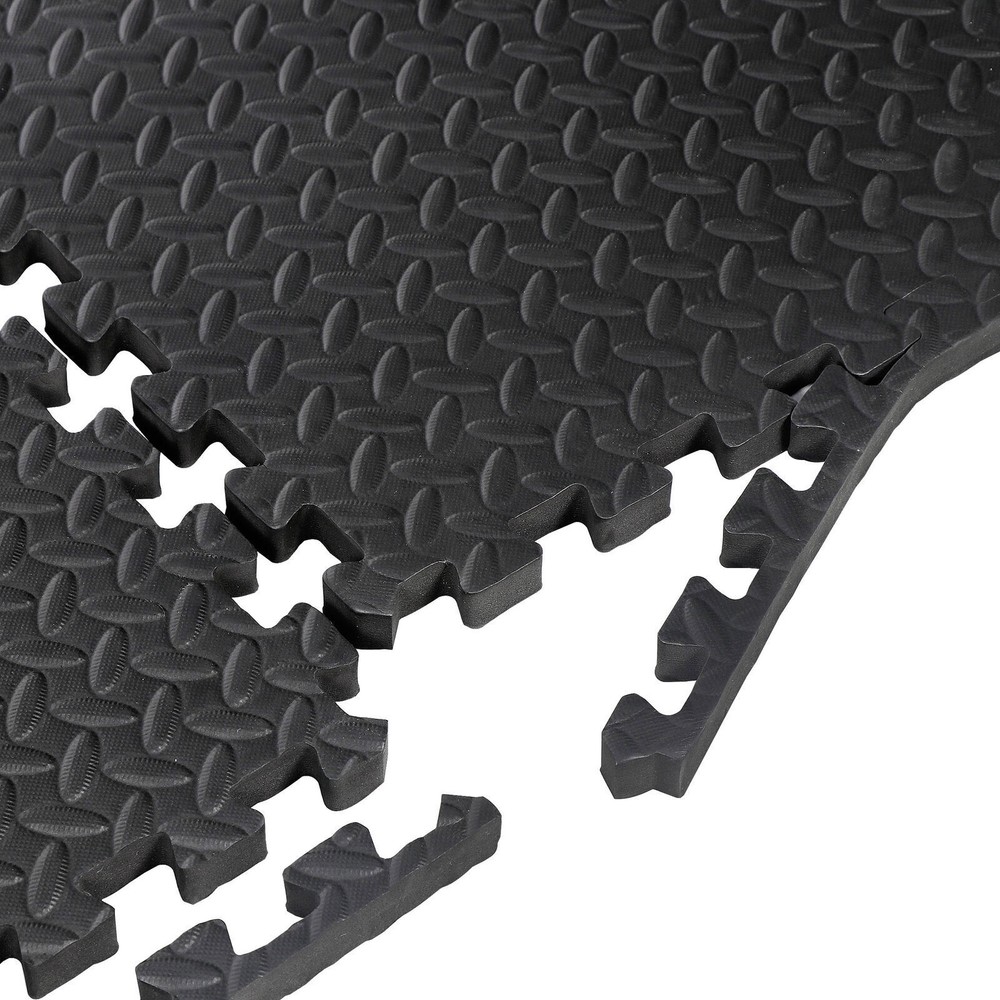 48X Puzzle Exercise Mat w/ EVA Foam For Exercise Gym Workout Interlocking Tiles