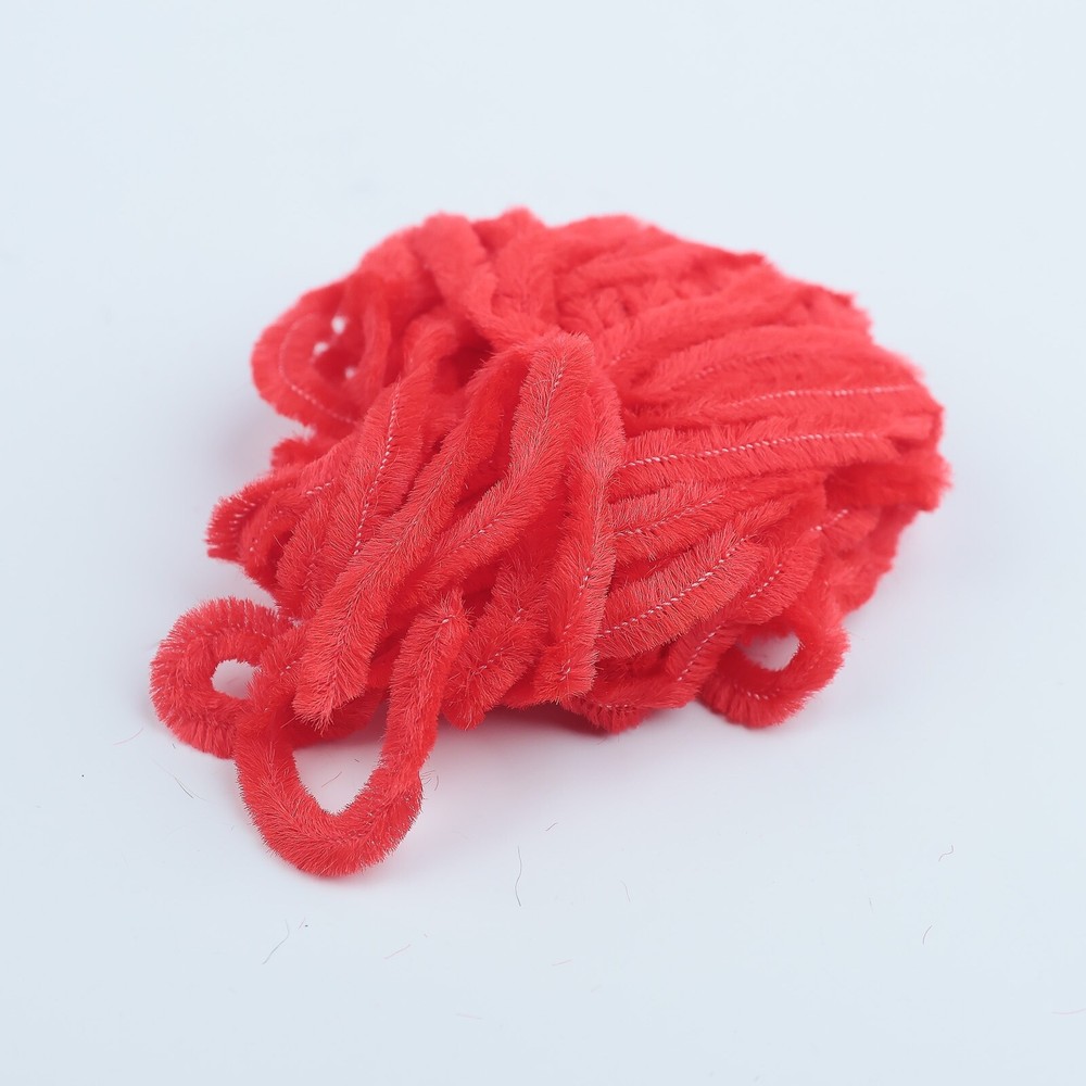 Hareline Chenille Medium - Red