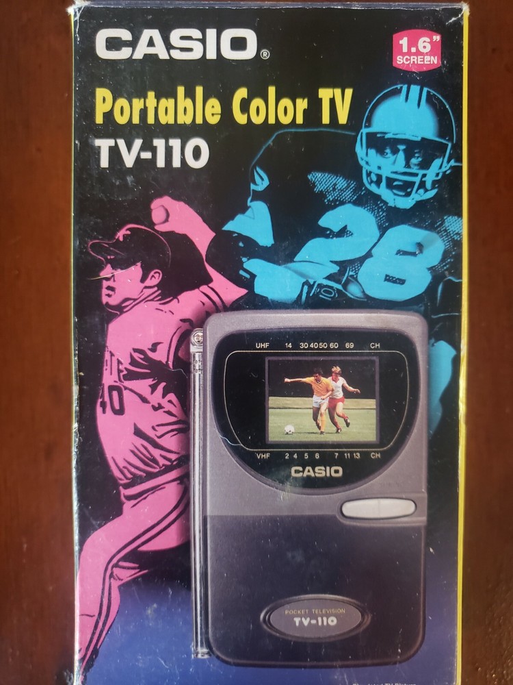 Casio Portable Color Tv