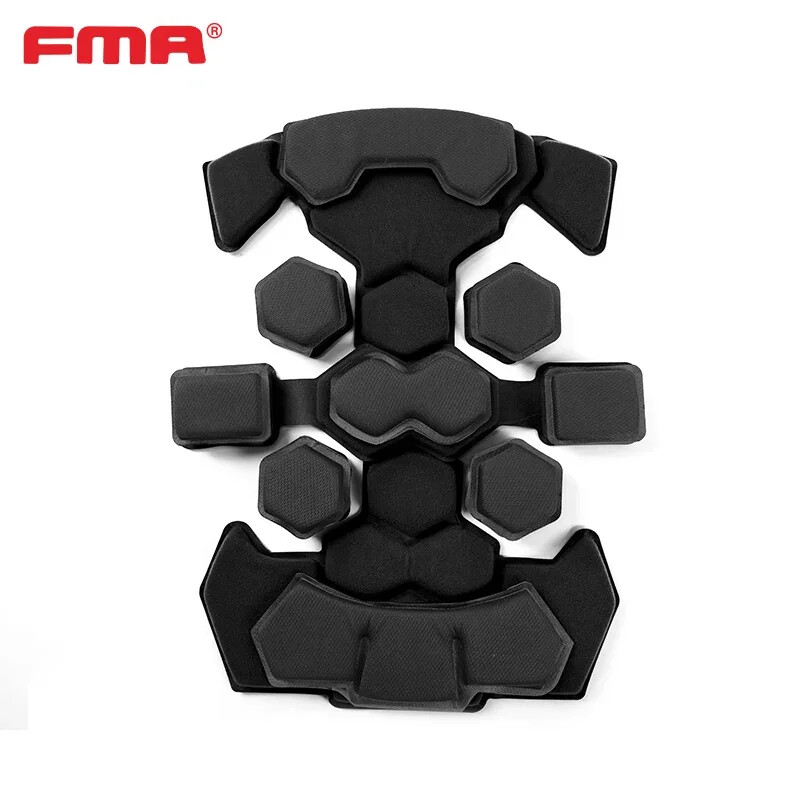 FMA Double-Layer Memory Foam Pad Sponge Removable Pad Lining for Wendy Helmet