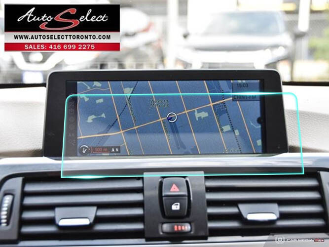 Crystal Clear Screen Protector for 2013 BMW 328 Vehicle Navigation