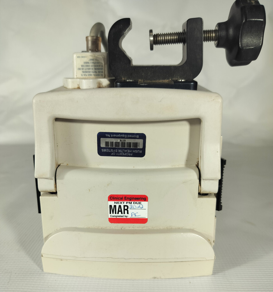 Alaris 8015 PC Large Screen Controller Module w/ Clamp - No Battery