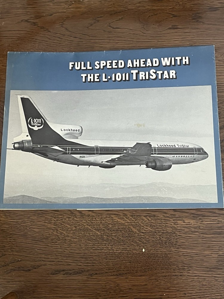 Lockheed L-1011 Tristar 1971 Brochure