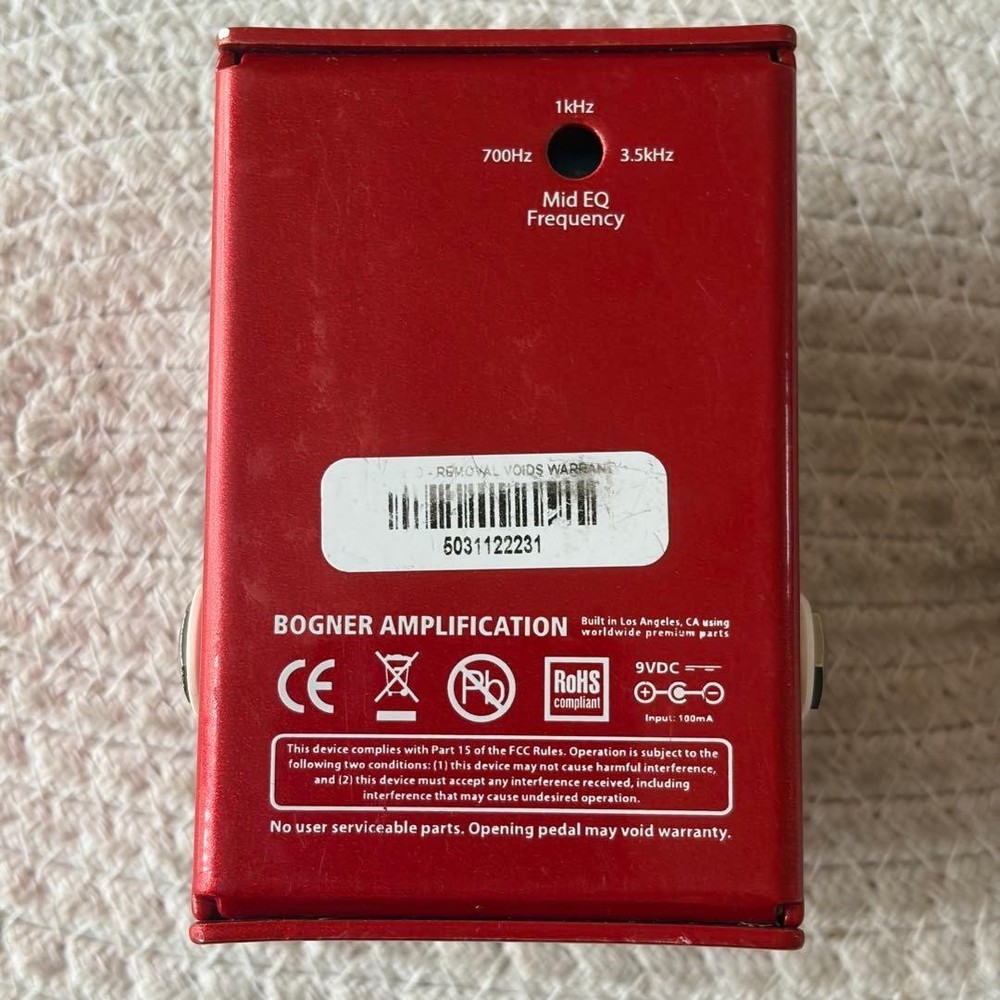 Bogner ECSTASY RED MINI 267114