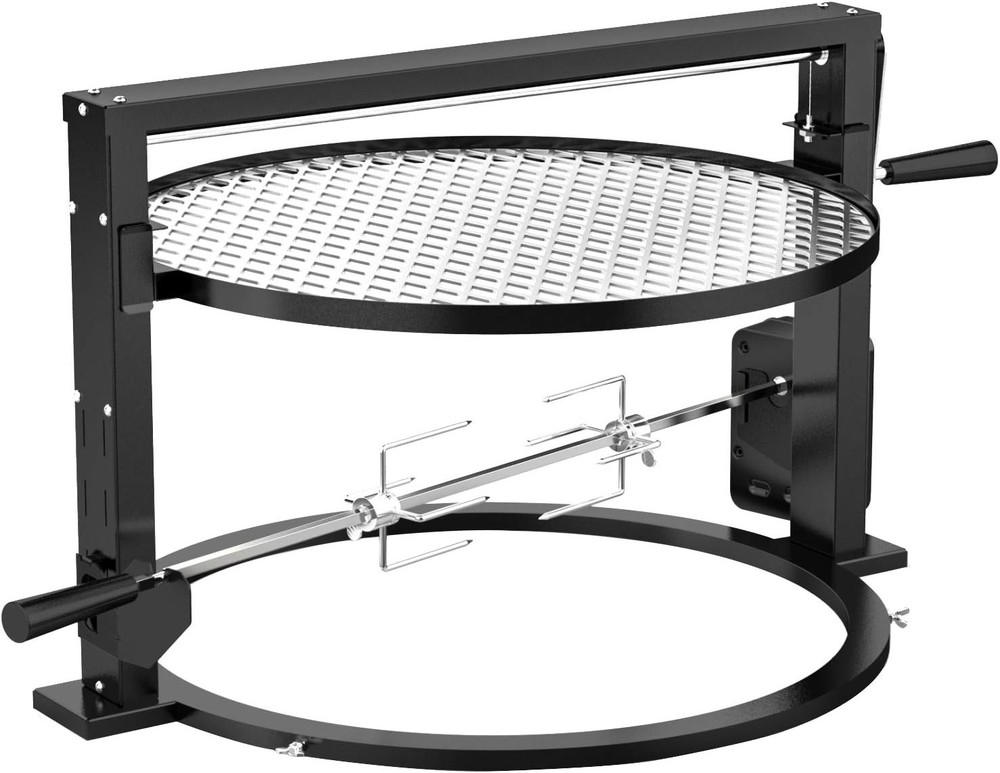 only fire Grill Rotisserie System Adjustable Cooking Grate Attachment