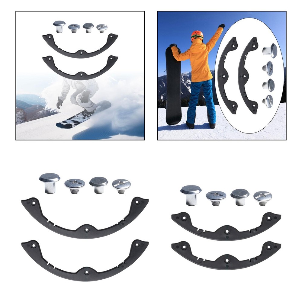 Snowboard Replacement Protection Strips, 2Pcs Skateboard Deck Protector,