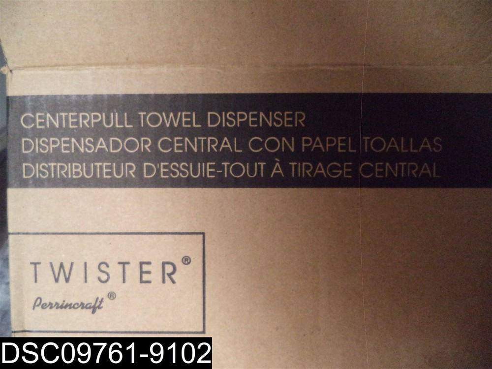 2DH9A1: Cascades Center Pull Towel Dispenser