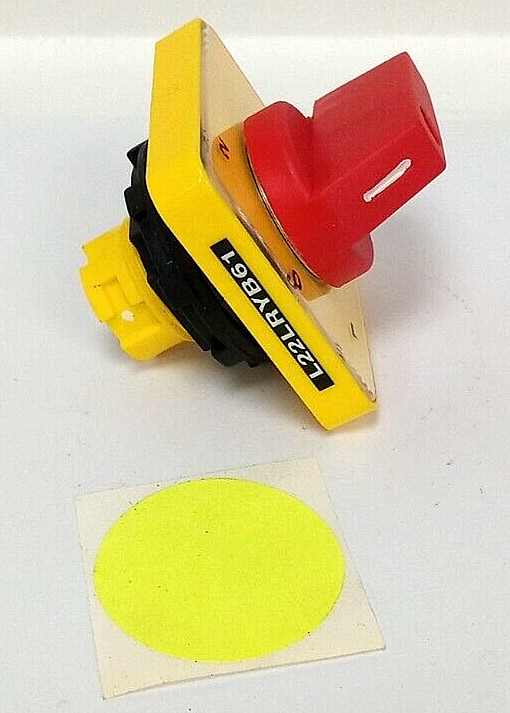 SALZER OFF-ON ROTARY MAIN SELECTOR SWITCH L22LRYB61