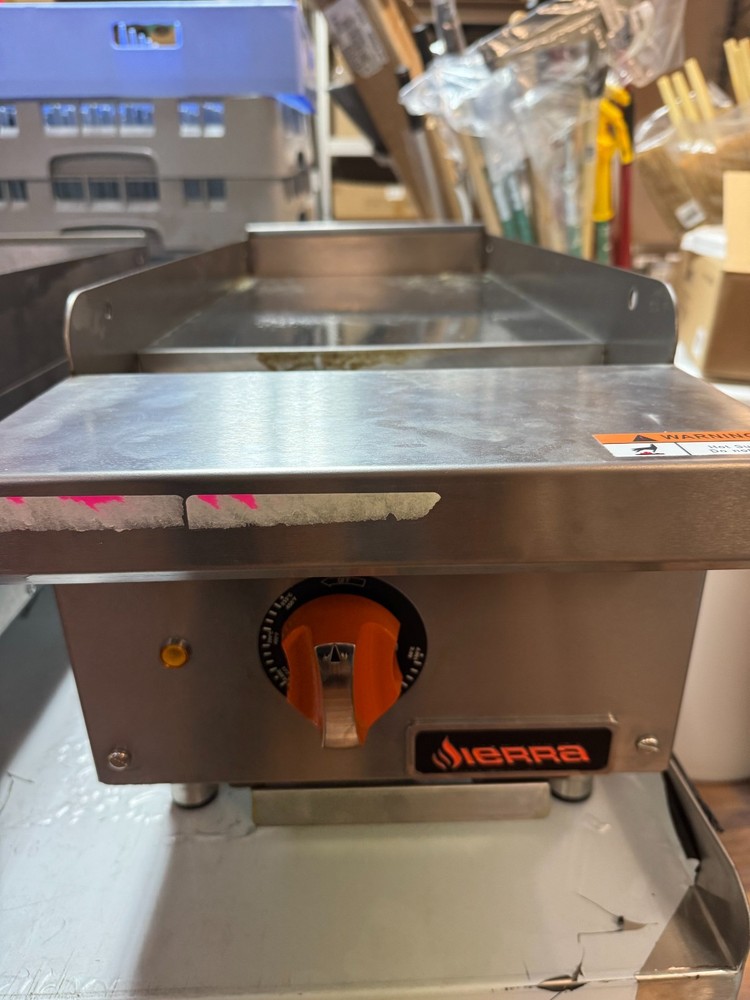 Sierra - SRTG-12E - Electric Thermostatic Griddle -