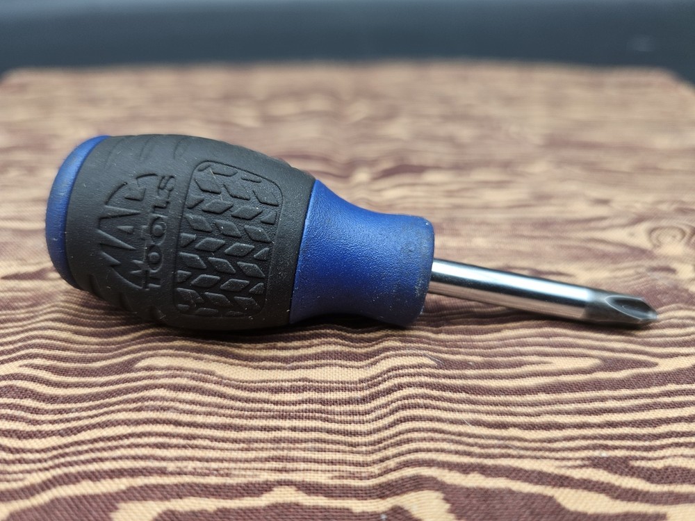 Mac Tools Stubby Screwdriver Phillips #2 Rubberized Grip