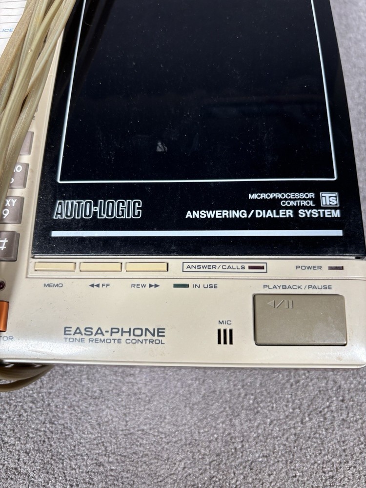 Panasonic Easa-Phone Tone Remote Control Auto-logic KX-T2420 Untested